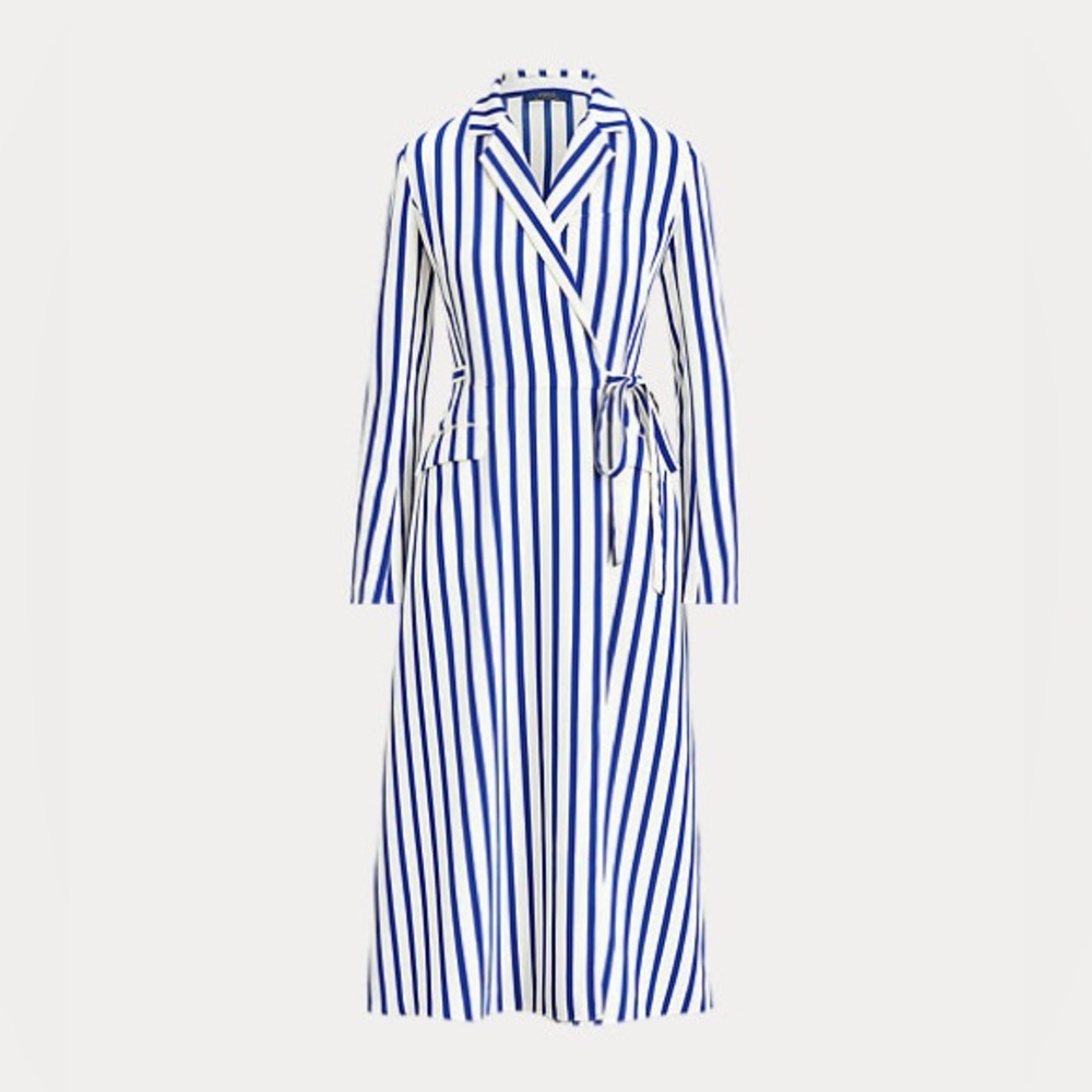 Polo Ralph Lauren Striped Wrap Dress (NWT)